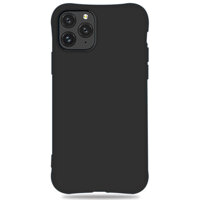 Ốp lưng silicon màu dành cho iPhone 1111 pro11 pro maxHàng chính hãng - Màu đen - iPhone 11