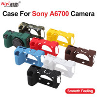 Ốp Lưng Silicon Mềm TPU Cho Sony A6700 A7R5 A6000 A6400 A6300 A6500 Vỏ Bảo Vệ Máy Ảnh Mềm