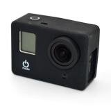 Ốp Lưng Silicon Mở Rộng Ban Cho GoPro Hero 3 3 Plus 4 Camera LCD Cover-Cam