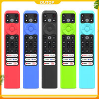 Ốp Lưng Silicon OUTOP Tương Thích Cho Tcl Rc902v Fmr1 Far2 Fmr4 Tv Remote Case Vỏ Bảo Vệ Đa Năng