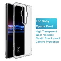 Ốp lưng silicon trong suốt Imak Vỏ nhựa TPU mềm siêu mỏng Sony Xperia Pro-I Vỏ điện thoại chống sốc