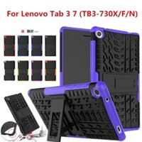 Ốp Lưng Silicone Chống Sốc Có Giá Đỡ Cho Lenovo Tab 3 7 (Tb3-730X / F / N)