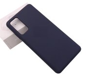 Ốp Lưng Silicone Dẻo Lót Nhung Nỉ Chống Sốc chống bẩn hạn chế bám vân tay Dành Cho Samsung Galaxy S20 FE - Xanh Đen