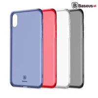 Ốp lưng Silicone trong suốt chống bụi Baseus Simple Case cho iPhone X ( Soft Silicone, Dirt-resistant Case)