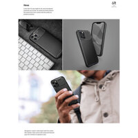 Ốp Lưng Sợi Carbon Kháng Khuẩn UNIQ Hybrid Hexa iPhone 12  12 Pro  12 Pro Max- Hàng Chính Hãng - iPhone 1212 Pro