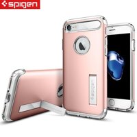 Ốp Lưng Spigen Apple 7 Plus Ốp Điện Thoại Áo Giáp Silicone IPhone8 Bộ Bảo Vệ Chống Rơi Vỏ Giá Đỡ Nam Nữ Mẫu Mới Với Túi Khí Mờ 2018 Cá Tính Nam Nữ nổi Danh Trên Mạng Hàn Quốc 360 Độ Trở Lại Vỡ Rung