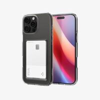 Ốp Lưng Spigen Crystal Slot iPhone 16 Series 2024 Crystal Clear