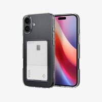 Ốp lưng Spigen Iphone 16 Plus 6.7” (2024) Crystal Slot Crystal Clear – Acs08083