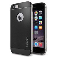 Ốp lưng Spigen Neo Hybrid Metal iPhone 6S Plus & 6 Plus Quân Đội Mỹ-Chống Va Đập Cấp Độ. Hàng Chính Hãng Nhập Khẩu USA