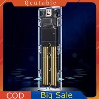 Ốp lưng SSD gắn ngoài M.2 NVME NGFF 10Gbps PCIe SSD Hộp đựng đĩa cứng cho PC Laptop