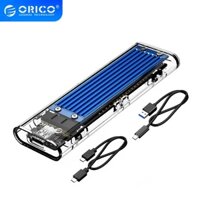 Ốp lưng SSD ORICO M2 NVME SSD Enclosure M.2 sang USB Type C Vỏ ổ cứng trong suốt cho NVME PCIE NGFF SATA M / B Key SSD Disk