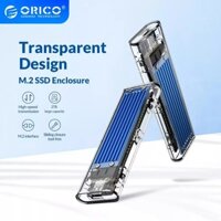 Ốp lưng SSD ORICO M2 NVME SSD Enclosure M.2 sang USB Type C Vỏ ổ cứng trong suốt cho NVME PCIE NGFF SATA M / B Key SSD Disk
