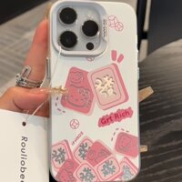 Ốp lưng sức sống mạt chược vui nhộn Vỏ điện thoại iPhone Thích hợp cho iPhone 15 Plus 14 Pro Max 13 XS Max 7 Plus XR 8 Plus 12 Pro 11 Pro Max ins Vỏ bảo vệ chống sốc gió