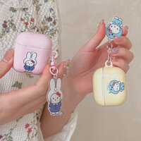 Ốp lưng tai nghe Hello Kitty hoạt hình dễ thương tương thích cho AirPods Pro2 1 2 3 4 thế hệ