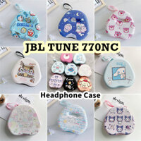[Ốp lưng tại nhà] Dành cho hộp đựng tai nghe JBL TUNE 770NC Hộp đựng tai nghe hoạt hình đơn giản