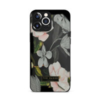 Ốp lưng Ted Baker IPhone 16 và IPhone 16 Pro MAX Slim Cover có cản trước Chống trầy xước Lớp lót sợi nhỏ mềm Vỏ mịn Vỏ điện thoại thời trang