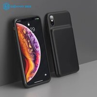 Ốp lưng tích hợp Pin Sạc dự phòng Baseus Silicone Smart Backpack Power cho iPhone X/ XS/ XR/ XS Max (New Model 2019, Backpack Power Bank)