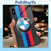 ỐP LƯNG TRÁNG GƯƠNG KÍNH CƯỜNG LỰC IPHONE, SAMSUNG HÌNH BMW - PUKISHOPVN