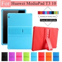 Ốp Lưng Trẻ Em Cho Huawei MediaPad T3 10 Máy Tính Bảng Silicon Đứng Dành Cho Huawei T3 9.6 inch Ốp Lưng