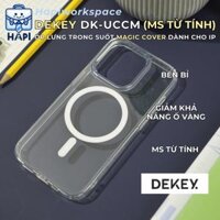Ốp lưng trong suốt có vòng Magsafe cho iphone Dekey Magic Cover Ultra