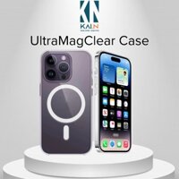 Ốp Lưng Trong Suốt Dành Cho iPhone Kai.N UltraMag Clear Case, Hỗ Trợ Sạc Không Dây Từ Tính Hàng Chính Hãng - iPhone 13 Pro