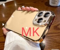 Ốp lưng trong suốt đính kim cương lấp lánh dành cho iphone 14promax14pro14max14 - Hàng Chính Hãng - iPhone 14 ProMax - Rose Gold
