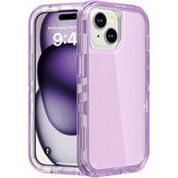 Ốp lưng trong suốt iPhone 16 15 14 Plus 13 12 11 Pro Max [Không màu vàng] Bảo vệ chống rơi cấp quân sự Vỏ điện thoại chống rơi dày trong suốt chịu lực nặng / chống sốc
