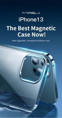 ỐP LƯNG TRONG SUỐT MIPOW TEMPERED GLASS DÀNH CHO IPHONE SERIES 13- HÀNG CHÍNH HÃNG - iPhone 13 Pro Max