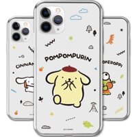 Ốp lưng trong suốt nhân vật Sanrio Dino cho iPhone 16 15 14 13 12 11 XS 7 / 8 SE Pro Max Plus ETC
