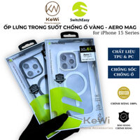 Ốp Lưng Trong Suốt Sạc Không Dây SwitchEasy iPhone 15 Pro Max / iPhone 15 Pro, SwtichEasy AERO MAG - HÀNG CHÍNH HÃNG