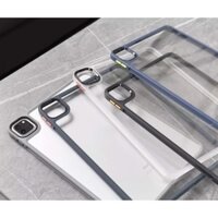 Ốp lưng trong viền màu chống sốc cho iPad Pro 13 inch /Air 6 13 inch/ 12 .9 2020/21