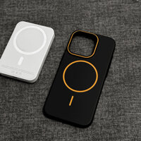 Ốp lưng từ tính mạnh mẽ iPhone 16 15 14 13 12 Pro Max Ultra Slim PC Vỏ chống sốc ip 16prm Vỏ thẩm mỹ da cao cấp