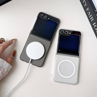 Ốp Lưng Từ Tính Samsung Galaxy Z Flip 6 / Z Flip 5 Nhựa Cứng Nhám - BUM STORE GALAXY CASE