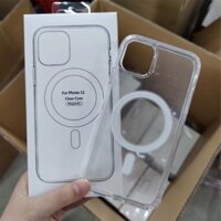 Ốp Lưng Từ Tính Trong Suốt Magnetic Case Chống Sốc Cao Cấp Cho Điện Thoại Táo, Hỗ Trợ Sạc Không Dây - Bảo Tín Store