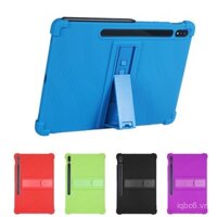 Ốp lưng tương thích cho máy tính bảng Samsung S8 Tab S7 T870/ 11inch T875, chống sốc, có chân đế, silicone bảo vệ