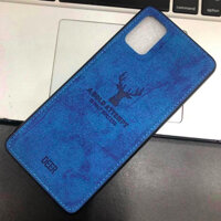 Ốp Lưng Vải Jeans Cho Xiaomi Redmi 9T, POCO M3 - Hàng nhập khẩu - Xanh Than