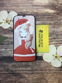 Ốp lưng viền đen in hình HTC M8