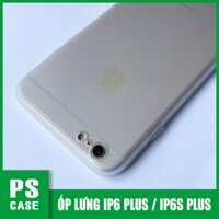 Ốp lưng viền dẻo trong sần nhám iPhone 6 Plus - iPhone 6s Plus- PS CASE phân phối