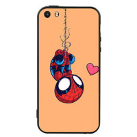 Ốp Lưng Viền TPU cho điện thoại Iphone 5 - Spiderman 02