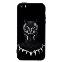 Ốp Lưng Viền TPU cho điện thoại Iphone 5 - Black Panther 01