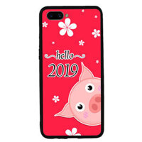 Ốp Lưng Viền TPU cho điện thoại Oppo A3s - Pig 2019 Mẫu 2