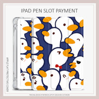 Ốp lưng vịt ngộ nghĩnh iPad air 1 2 3 4 5 Ốp lưng iPad gen5 / 6 mini 6 ốp lưng iPad 10.2 gen 7 / 8 / 9 pro11 2022 10.9 gen10 ốp lưng khe cắm bút