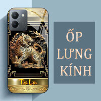 Ốp Lưng VIVO Y36, Y76, Y78 Mặt Lưng Kính Cường Lực In Hình 12 con giáp Tài Lộc