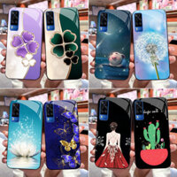 Ốp Lưng VIVO Y51 2020 Mặt kính cường lực sáng bóng, cao cấp ._Floveme