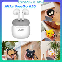 Ốp Lưng Vỏ Bảo Vệ Hộp Đựng Sạc Tai Nghe AVA+ FreeGo A20 Case tws Hình Hoạt Hình Xinh Xắn