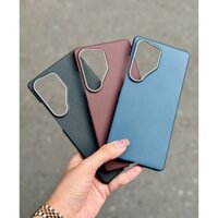 Ốp lưng X-LEVEL Mars Collection Carbon Siêu Mỏng Chống Sốc Viền Camera Kim Loại Hỗ Trợ Sạc Không Dây Samsung S25 Ultra