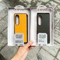 Ốp lưng X-Level Vân Carbon Samsung Z fold 5/Z Fold 4 5G /Z Fold 3/Z fold 2 2 mảnh bảo vệ máy