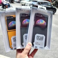 Ốp lưng X-Level vân Carbon Kevlar cho Samsung Z Flip 6 5G 2 mảnh mỏng nhẹ ôm máy