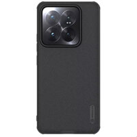 Ốp lưng Xiaomi 14 , Xiaomi 14 Pro , Xiaomi 14 Ultra (đen) sần viền dẻo thế hệ mới Nillkin Pro