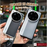 Ốp lưng Xiaomi 15 Ultra + Pro chống sốc trong suốt | nhám đen (Mi 15 + Pro)